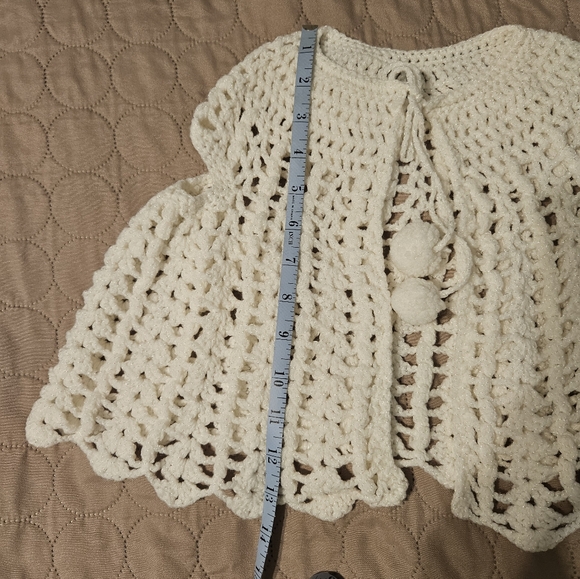 Hand Knitted Child's Sweater - Picture 3 of 4